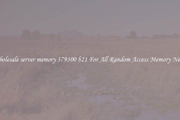 Wholesale server memory 379300 b21 For All Random Access Memory Needs