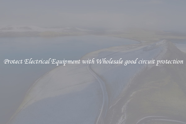 Protect Electrical Equipment with Wholesale good circuit protection