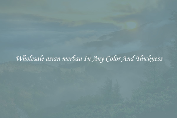 Wholesale asian merbau In Any Color And Thickness
