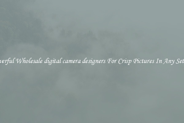 Powerful Wholesale digital camera designers For Crisp Pictures In Any Setting