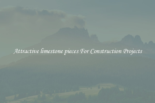 Attractive limestone pieces For Construction Projects